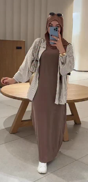 طقم محجبات كاجوال أنيق
