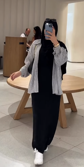 طقم محجبات كاجوال أنيق