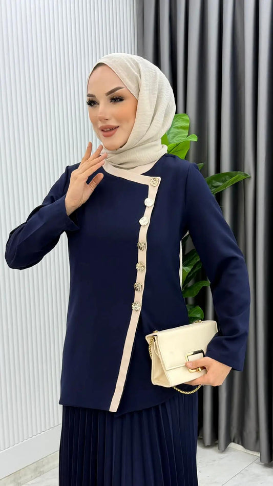 مجموعة تنورة ربيعة الأنيقة الفاخرة -